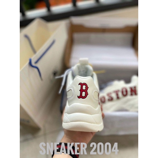 Giày mlb boston 11 giày thể thao nam nữ sneaker tăng chiều cao kèm hộp