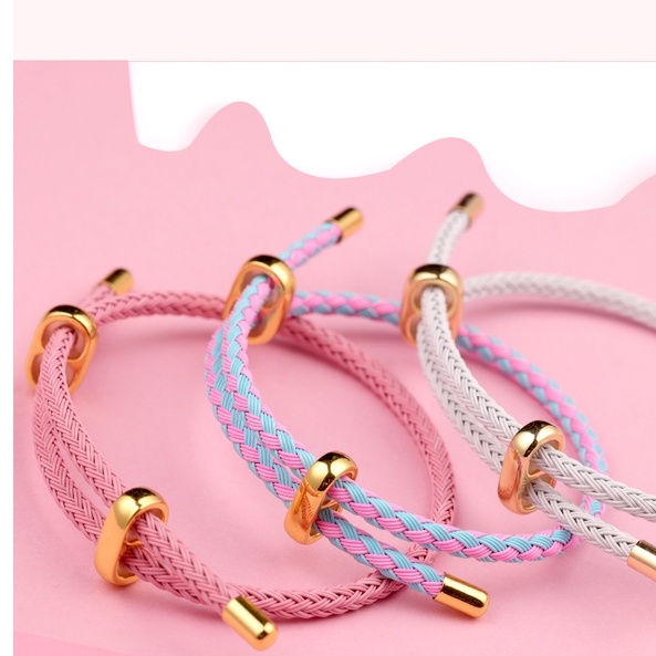 Hạt Xỏ Làm Vòng Tay 3mm Bằng Sợi Thép Không Gây Dị Ứng Chống Nước Chống Oxy Hóa Màu Sắc Cao Cấp