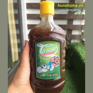 Nước rửa chén, bát enzym bồ hòn thương hiệu Hunahome