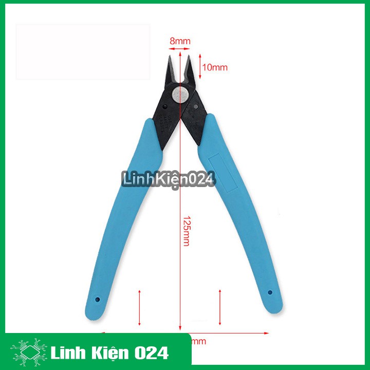 Kìm cắt chân linh kiện màu xanh