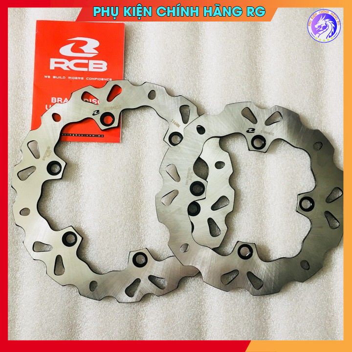 Cặp đĩa thắng trước sau RCB chính hãng cho Winner V1/ Ex155/ Ex150/ Ex135/ Raider/ Vario bảo hành 1 năm