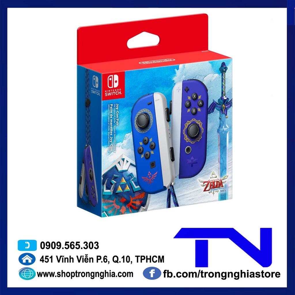 [Mã ELHAMS5 giảm 6% đơn 300K] Tay Cầm Nintendo Switch Joy-Con Zelda