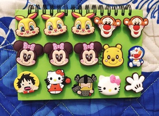 [Hàng sẵn] Sticker/jibit gắn sục xinh (có bán dép/sục 34 mẫu)