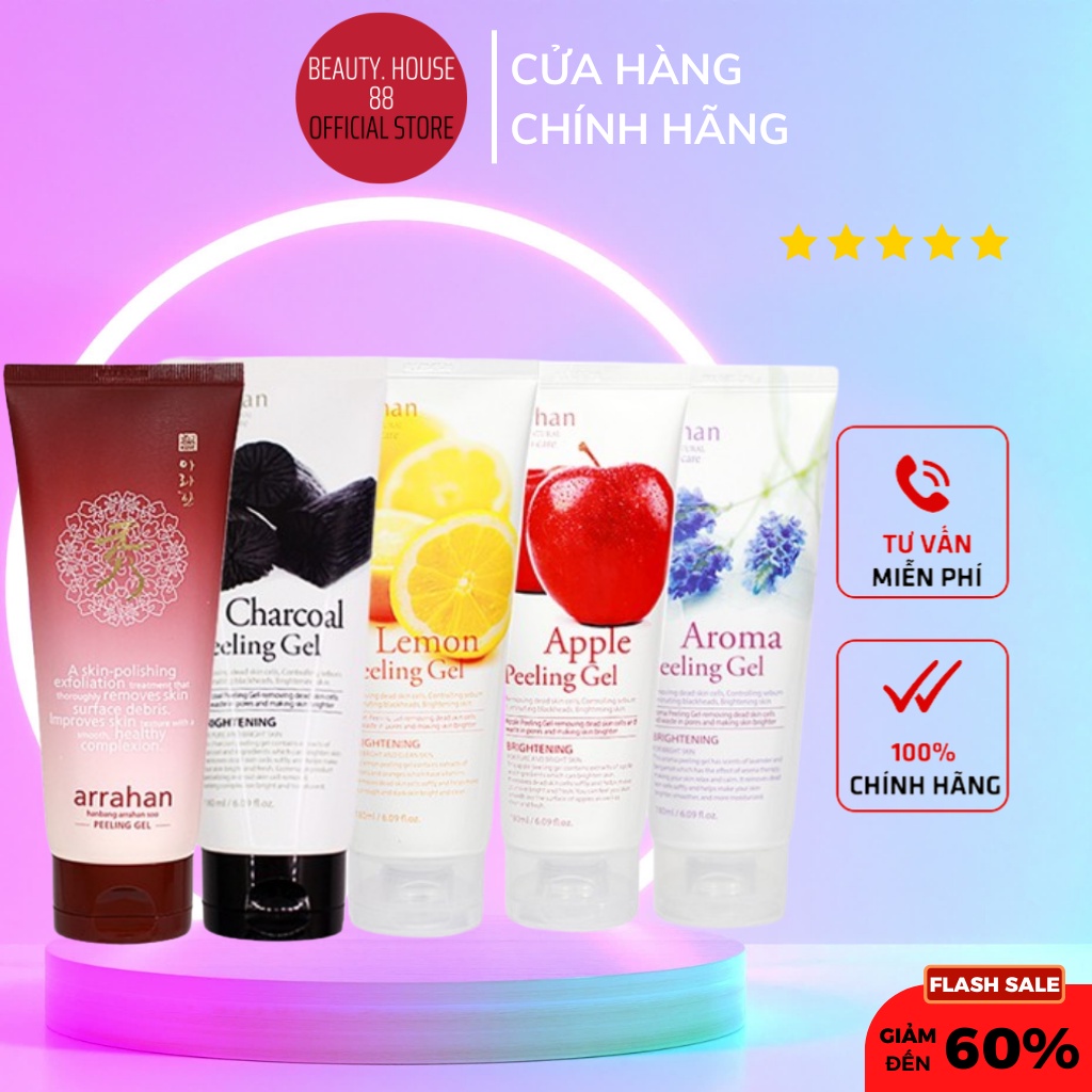 Tẩy Da Chết Arrahan Peeling Gel 180ml