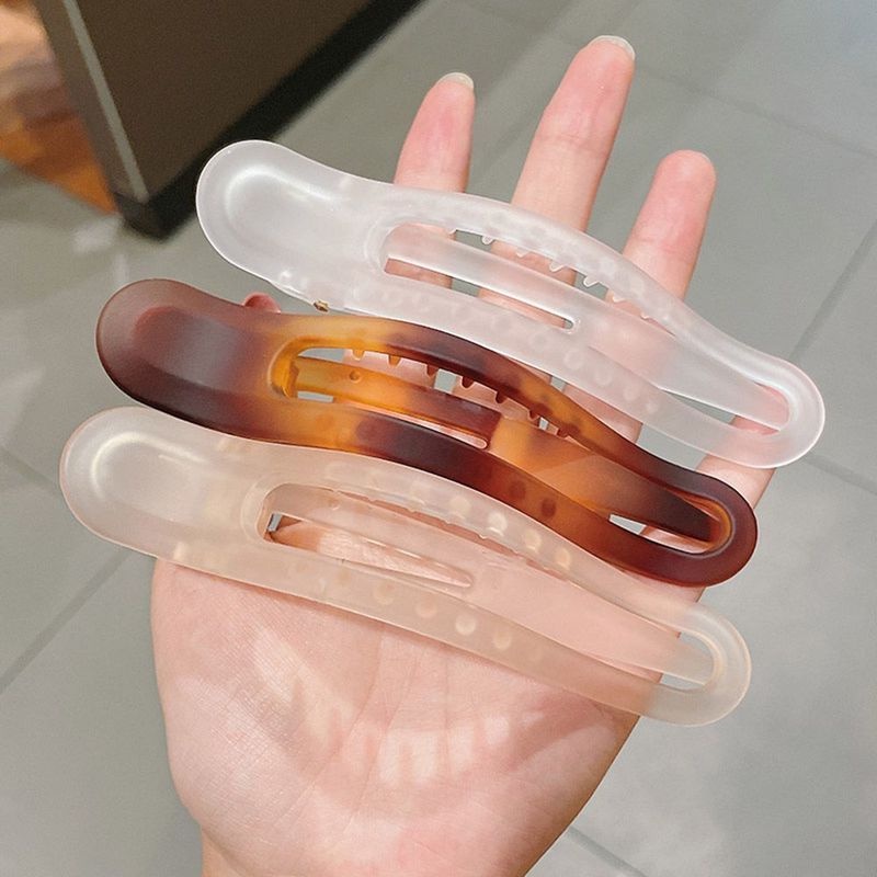 Kẹp Tóc Mỏ Vịt Bằng Nhựa Acrylic Màu Sắc Ngọt Ngào Thanh Lịch Dành Cho Nữ
