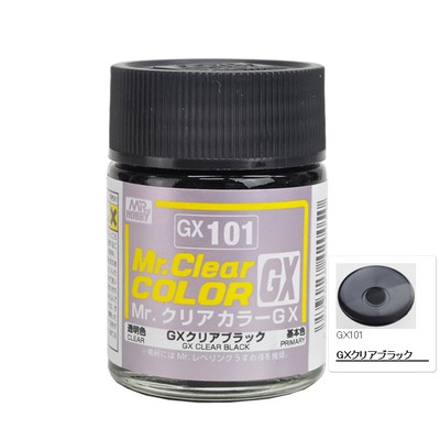 Sơn dầu màu trong suốt MR CLEAR COLOR GX101~111 - MR HOBBY