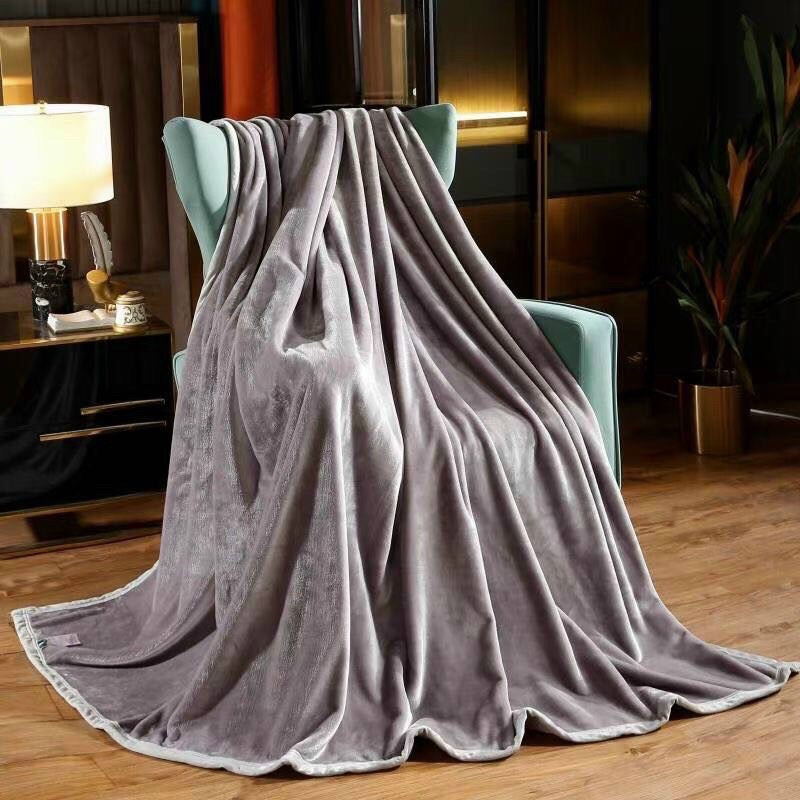 Chăn Tuyết Nhung MUJI Chính Hãng 2 Lớp 2m*2m3