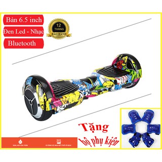 Xe điện tự cân bằng bánh xe cỡ lớn 6.5 inch | Có Nhạc - Bluetooth