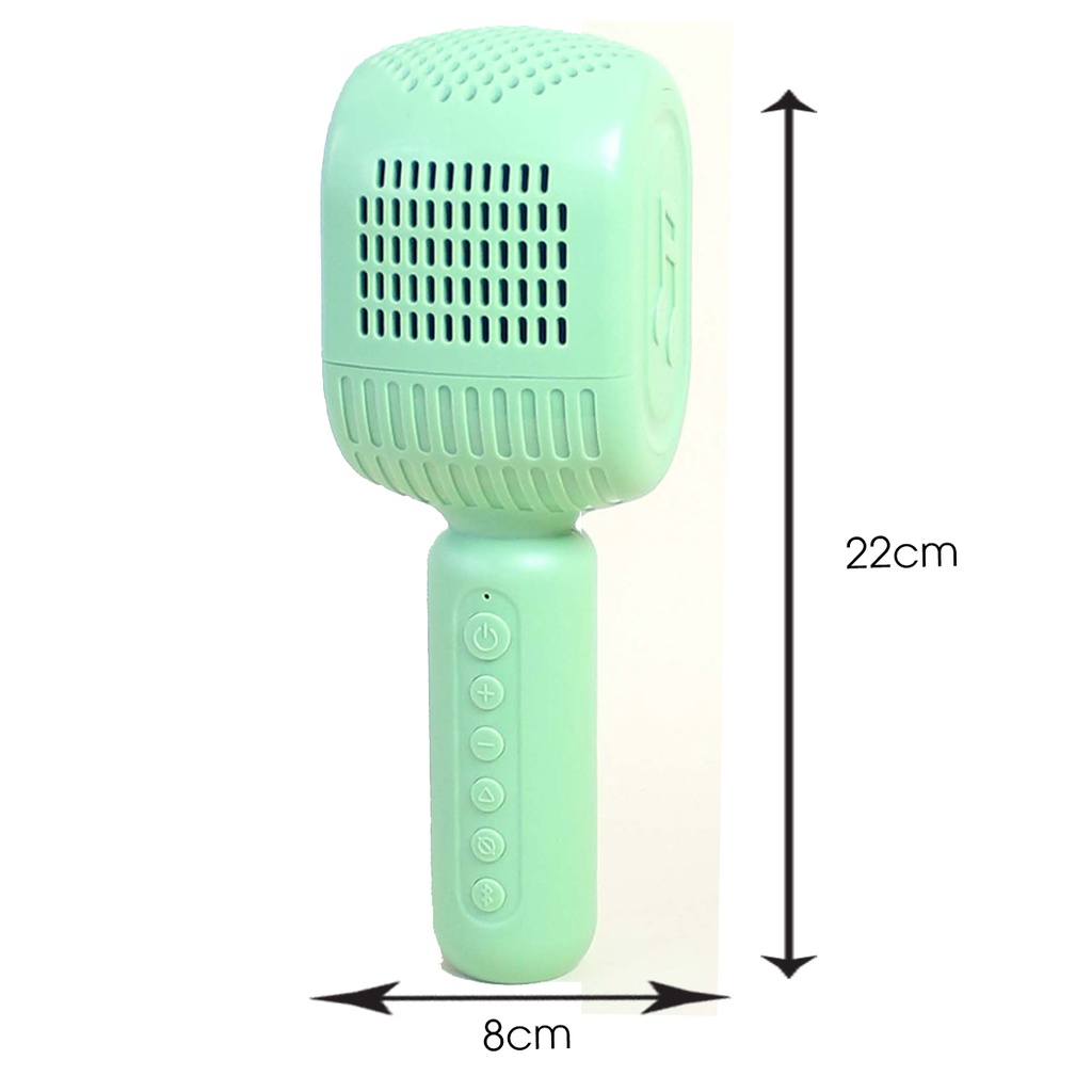 Micro karaoke blutooth KTV ZA-600, Mic mini không dây tích hợp loa hát karaoke hay