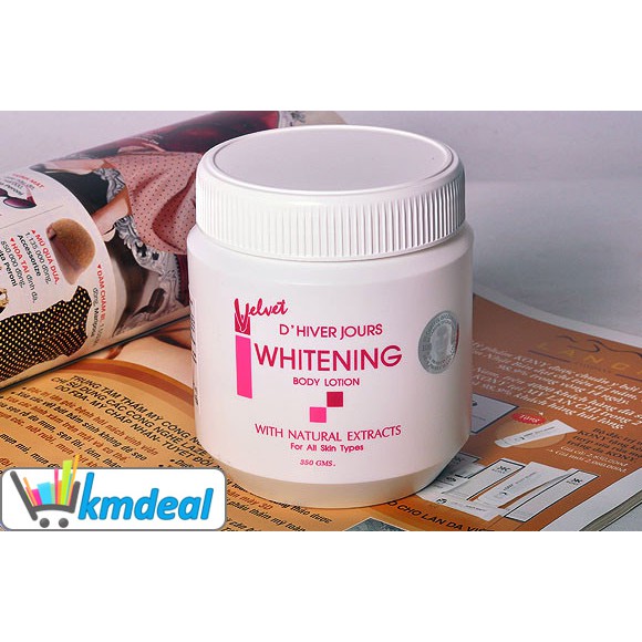 Kem Body Lotion Whitening Velvet Thái Lan