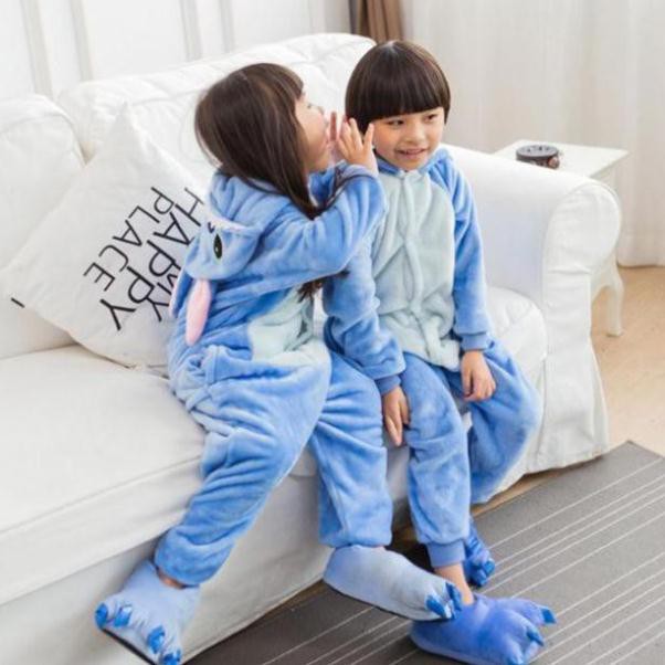 Bộ đồ ngủ Stitch Xanh - hồng đủ size