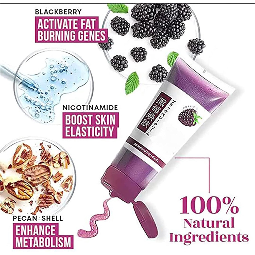 Tẩy Tế Bào Chết Toàn Thân Làm Sạch Sâu Dưỡng Ẩm Và Trẻ Hóa Làn Da 60g Hiệu JuniperBerry