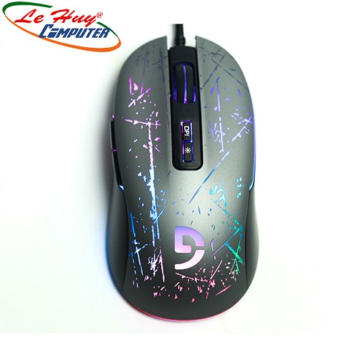 Chuột chơi game Fuhlen F200 Bạc