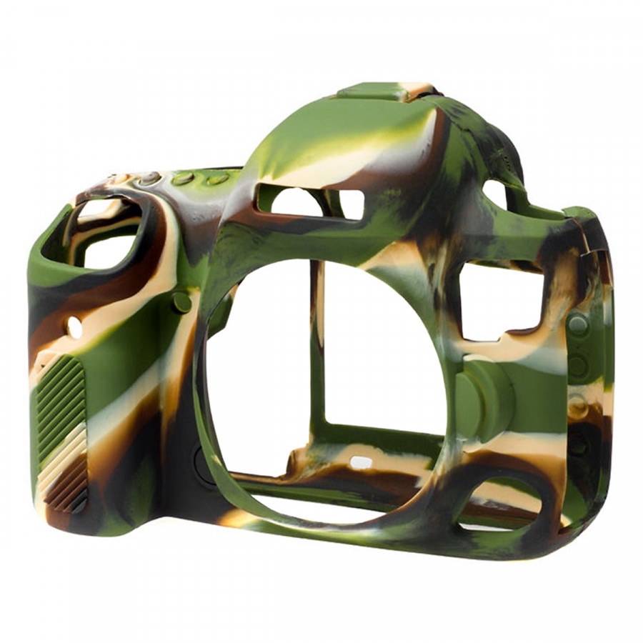 Bao Silicon Bảo Vệ Máy Ảnh Cover Cho Canon 5D Mark IV Xanh