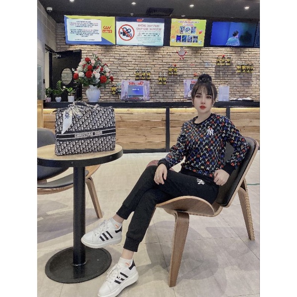 Bộ thể thao nữ MIb bộ mặc nhà đi chơi NY hàng umi cao cấp FULL TAG cam kết sản phẩm đẹp đúng như ảnh