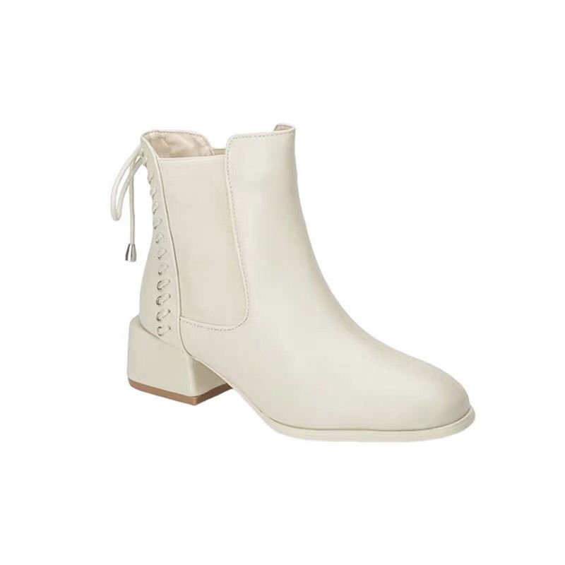 Giày Bốt Martin Mỏng Gót Cao Vừa Thời Trang Mùa Thu 2021 Cho Nữ