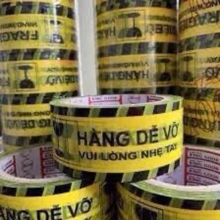 Cây 6 cuộn băng keo hàng dễ vỡ 1kg2