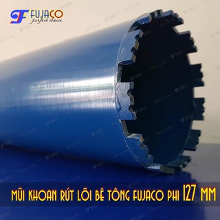 Mũi khoan rút lõi bê tông phi 127