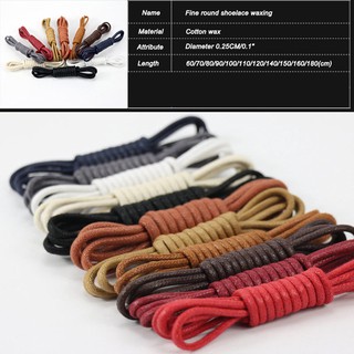 Bộ 2 cặp dây giày da sáp 120 cm