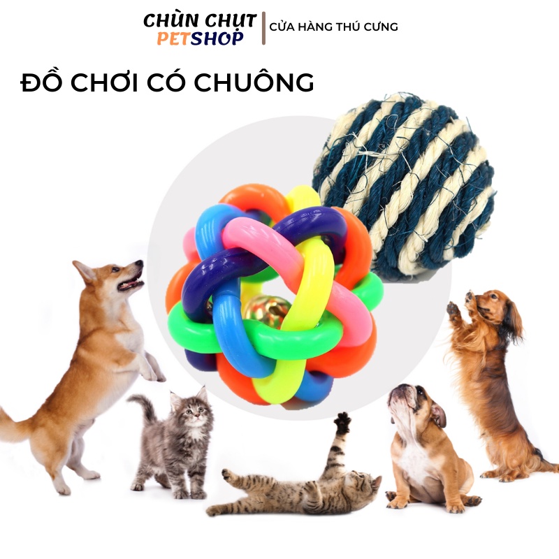 Đồ chơi giảm Stress cho Thú cưng có tiếng động - ChunChut PetShop