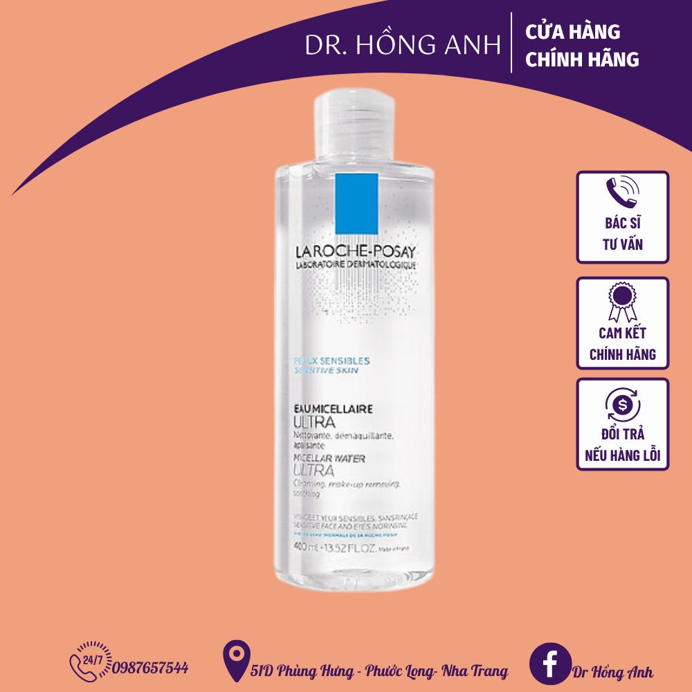 Nước Làm Sạch Sâu Và Tẩy Trang La Roche-Posay Dành Cho Da Nhạy Cảm ...