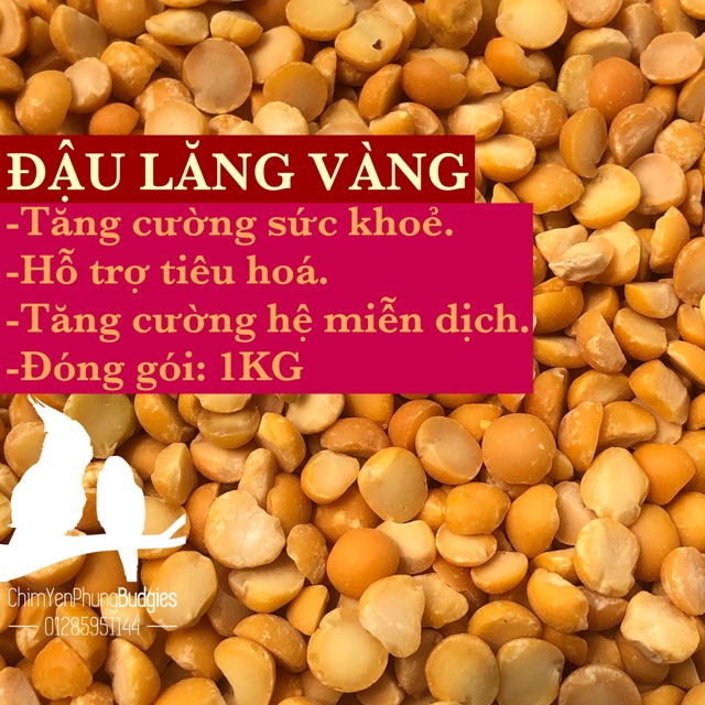 1kg đậu lăng vàng