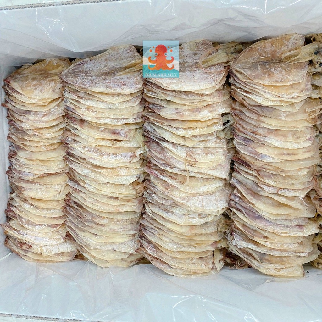 1KG KHÔ MỰC NGON - CÀ MAU ( SIZE 80 - 90 CON)