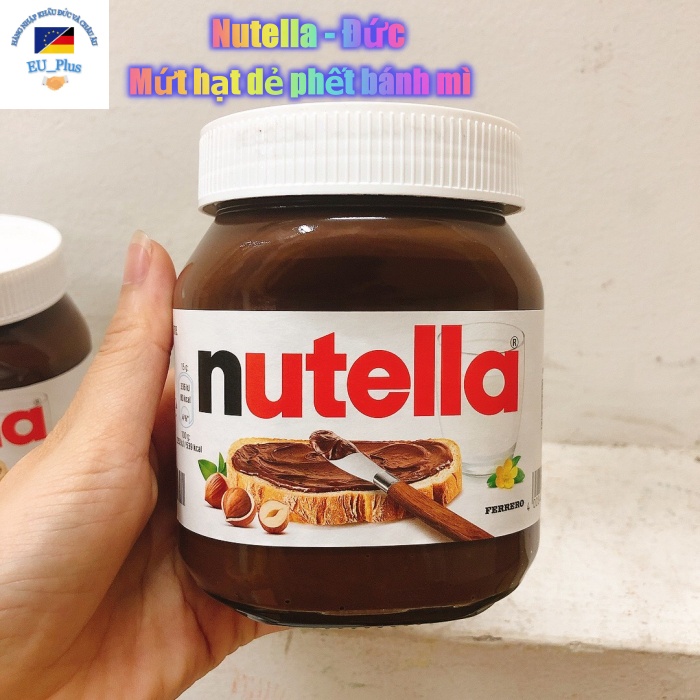 Mứt hạt dẻ Nutella phết bánh mì 450g - Hàng Đức