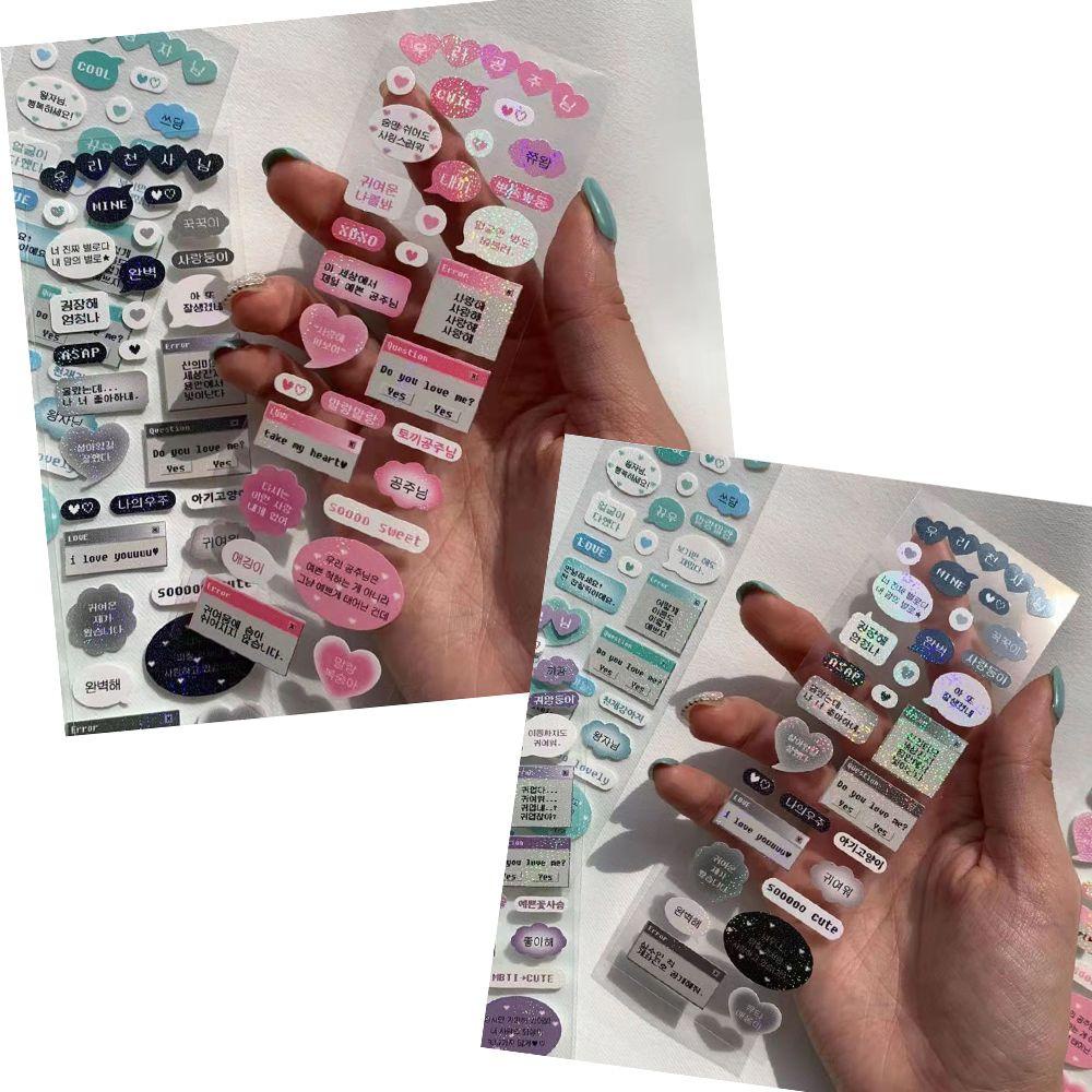 Miếng Dán Nhiều Màu Sắc Trang Trí Album Giáng Sinh Dễ Thương DIY