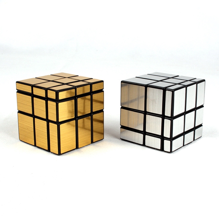 Khối rubik mượt mà mặt gương 3x3x3 hỗ trợ giáo dục cho bé