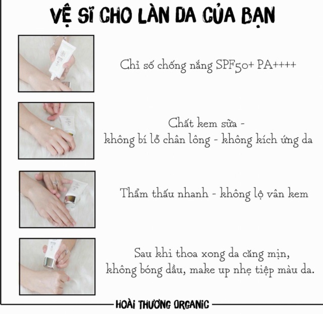 Kem chống nắng Cream NS