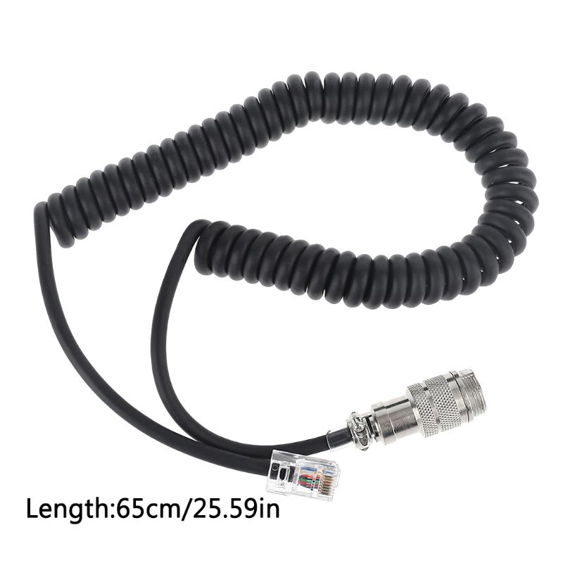 Dây Cáp Mô Đun 8 Pin Sang RJ-45 Cho Micro Yaesu Mic MD-200 MD-100 M-1 M-100 FT-450 FT-900 FT-991