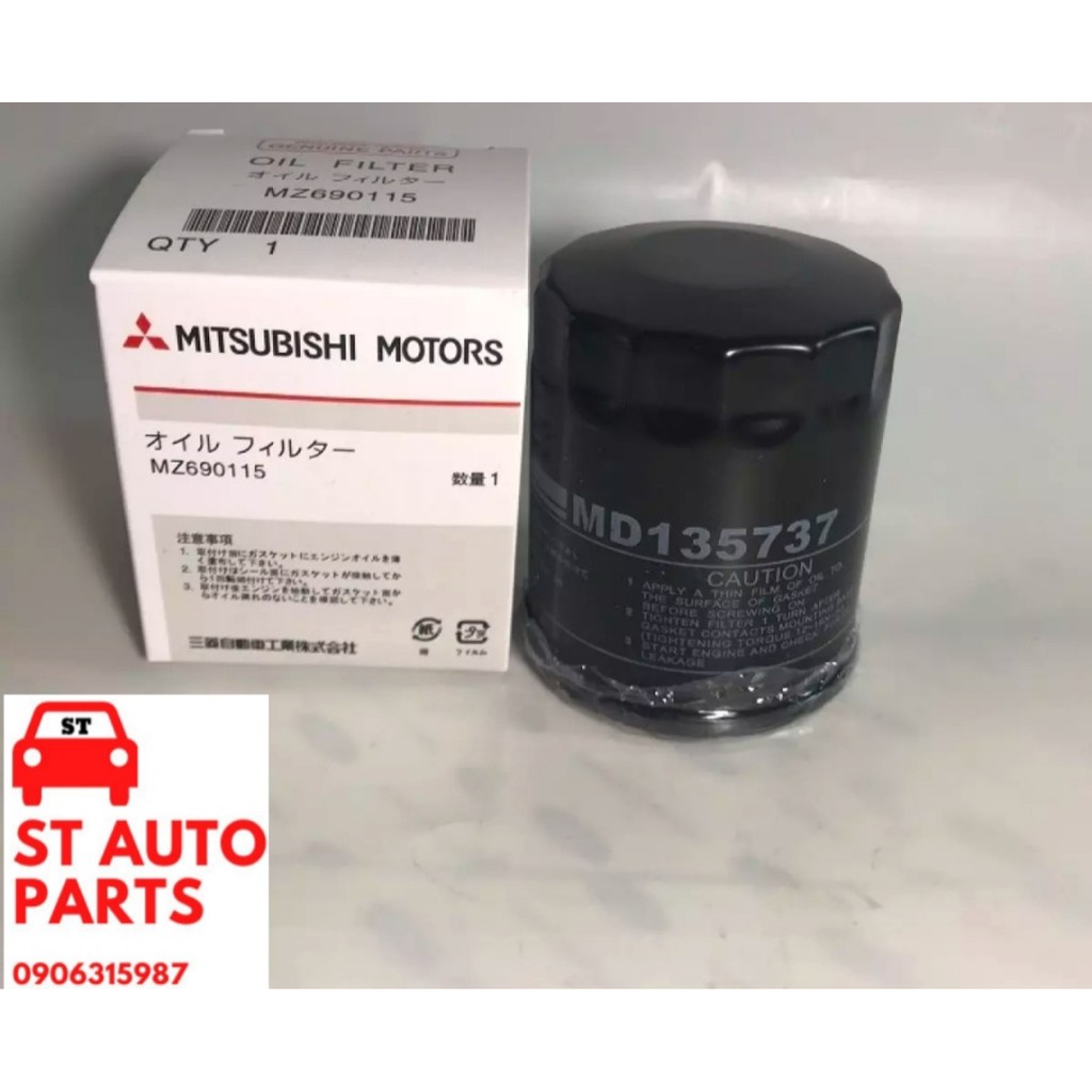 Lọc nhớt Mitsubishi Triton, Grandis, Pajero, jolie, zinger, xpander, mirrager, attrage MD135737