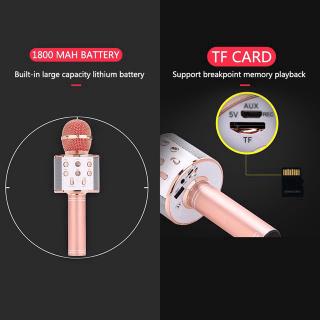 Micro Bluetooth không dây âm thanh stereo hát karaoke KTV