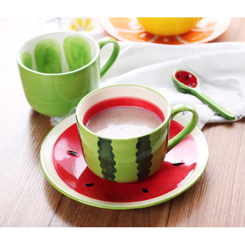 Cốc sứ hình hoa quả, cốc sứ hàng gia công