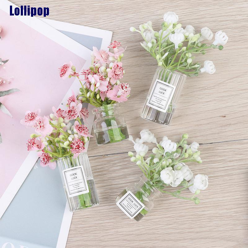 Lọ hoa nhài trang trí nhà búp bê tỉ lệ 1: 12