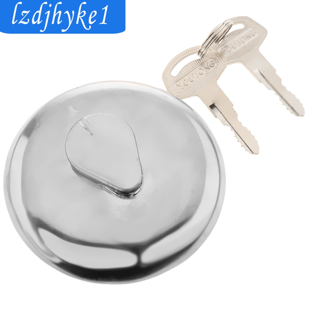 Nắp Bình Xăng Bằng Thép Không Gỉ An Toàn Cho Xe Máy Suzuki GN125 Lzdjhyke1