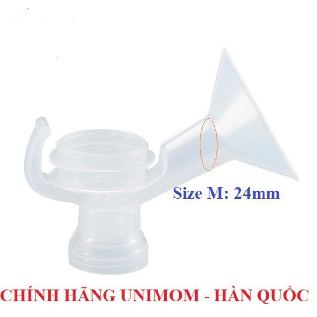 (Made in Korea) (MINUET) (100% CHÍNH HÃNG) Phụ kiện máy hút sữa điện đôi UNIMOM MINUET PK