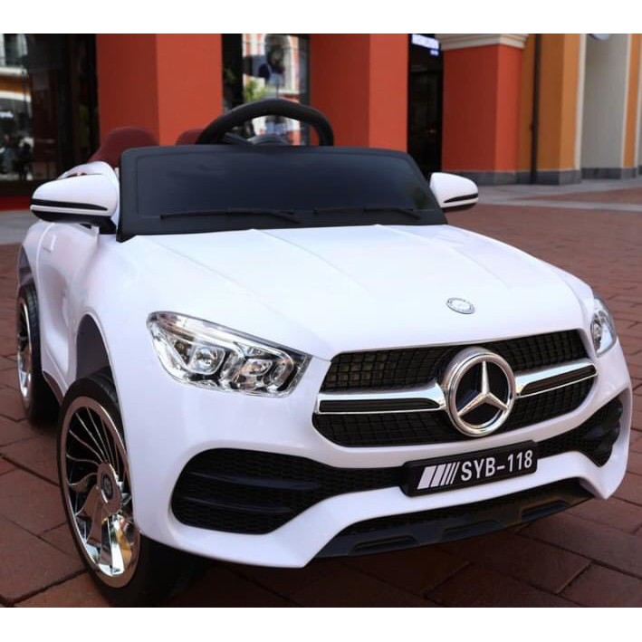Ô tô điện cho bé SYb 118.bản sươn tĩnh điện ghế da