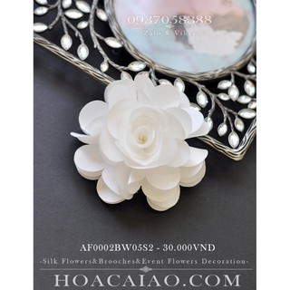 Hoa hồng lụa cài áo AF0002BW05S2