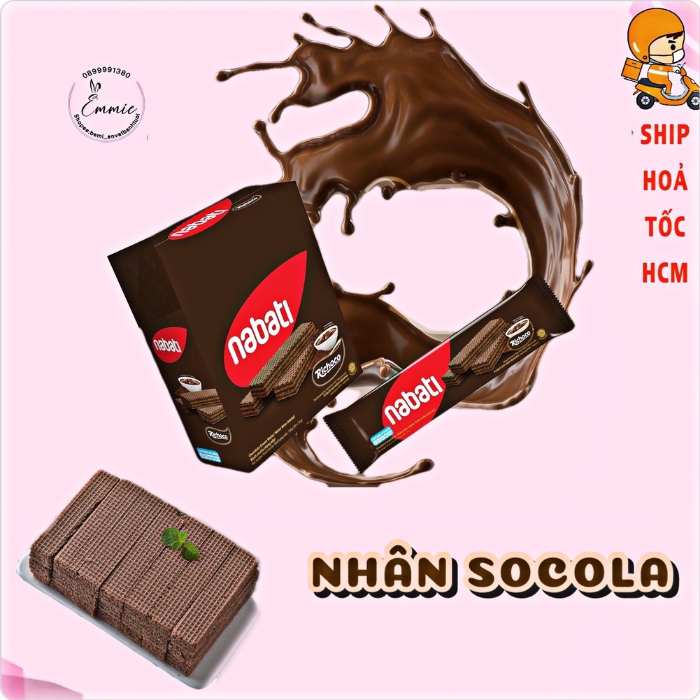 [FREESHIP]Hộp  Nabati Socola 320g(20 Thanh)