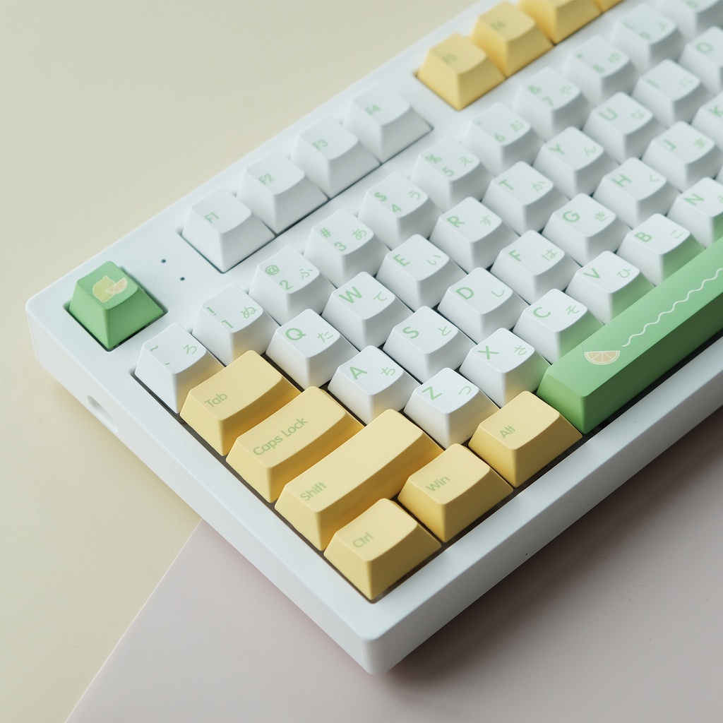 PBT keycap Cherry Profile 139 Phím Dye Thăng hoa Bố cục ANSI Keycap cho bàn phím cơ Công tắc Gateron Kailh Cherry MX