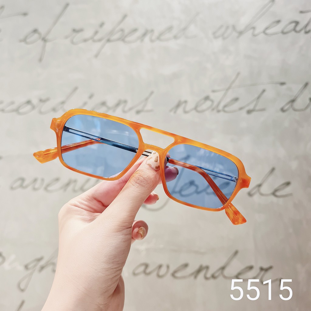 Gọng kính mát vuông Lllyeyewear nam nữ thời thượng cao cấp phù hợp với mùa hè 2021 - 5515