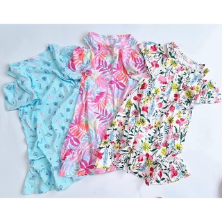 Váy cotton bé gái RỚT VAI hè cho bé gái 4 đến 10 tuổi (16-38kg) hãng Melisa Made in Việt nam-Minkids