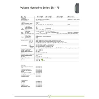 MG21DF - Rờ le bảo vệ pha, áp 3 pha ,3 dây