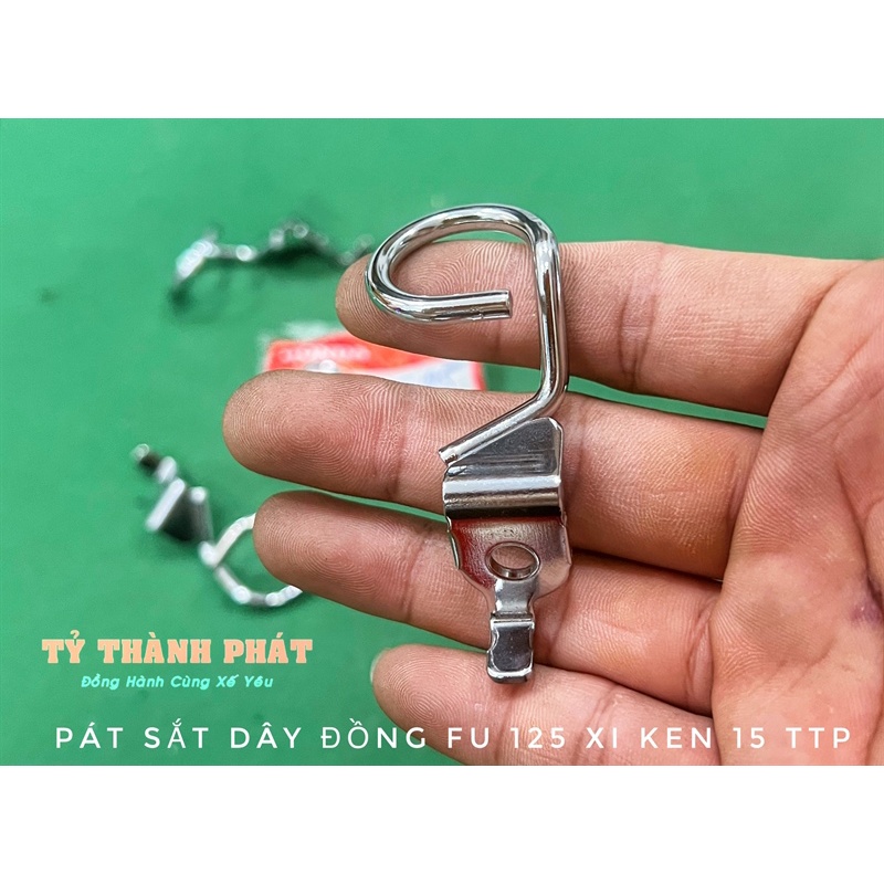 Pát sắt dây đồng hồ Fu 125, Fu 18 Led Xi Ken