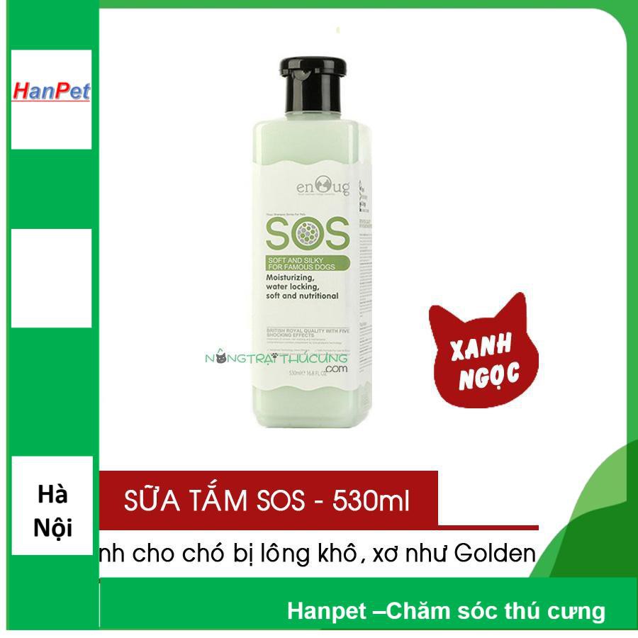 Sữa Tắm chó mèo (4 loại) SOS Olive fay 5 sao Palma sạch rận cho chó mèo hanpet Go White tẩy ố