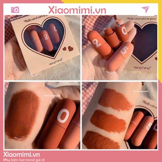 ♥Sẵn Kho ♥ sét son 520 son kem lì màu nóng trend(siêu đẹp siêu rẻ)