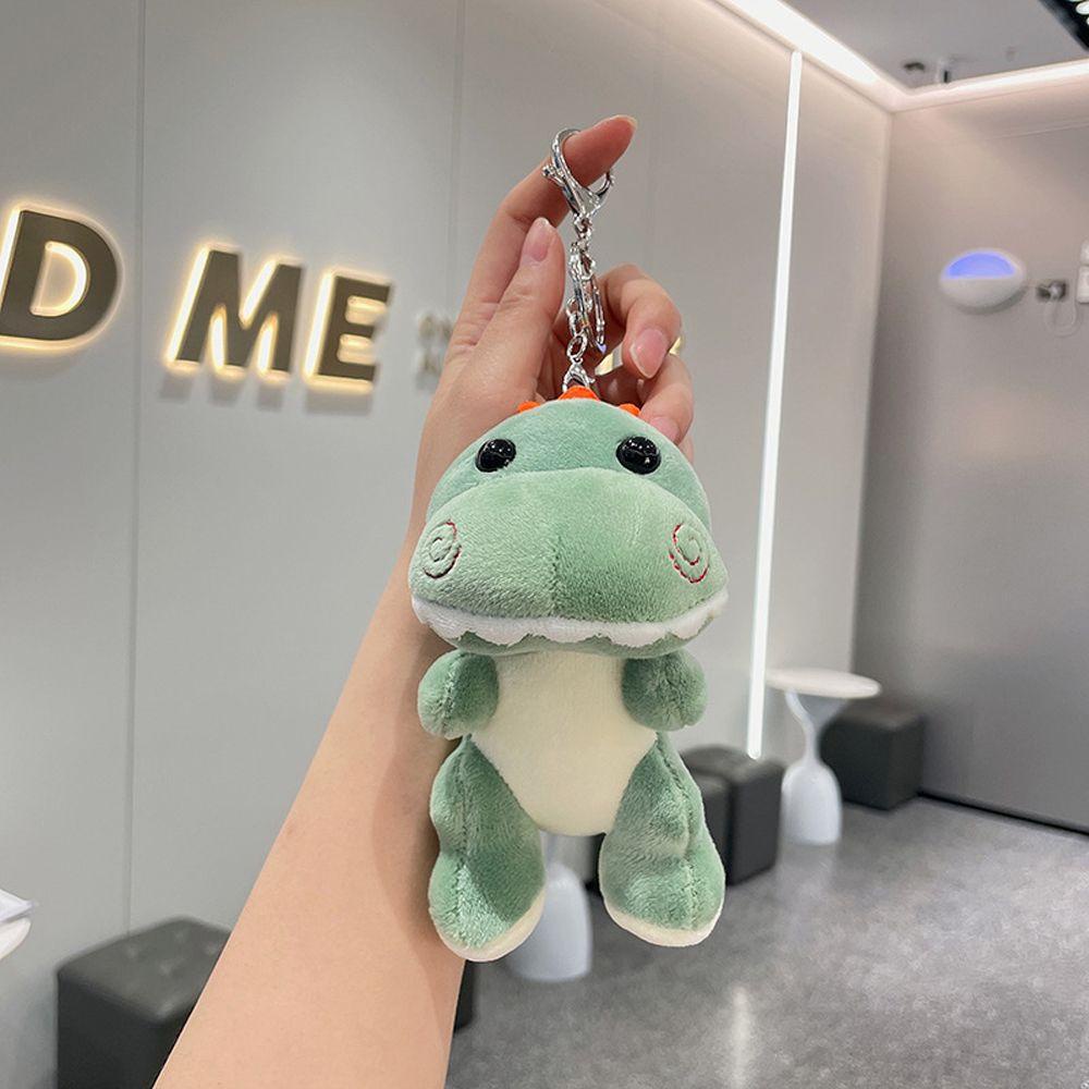 Móc Khóa Hình Khủng Long Nhồi Bông Mềm Mại Đáng Yêu