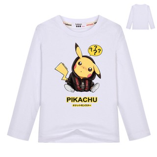 áo thun dài tay cho trẻ em Thám tử Pikachu đứng đầu tee